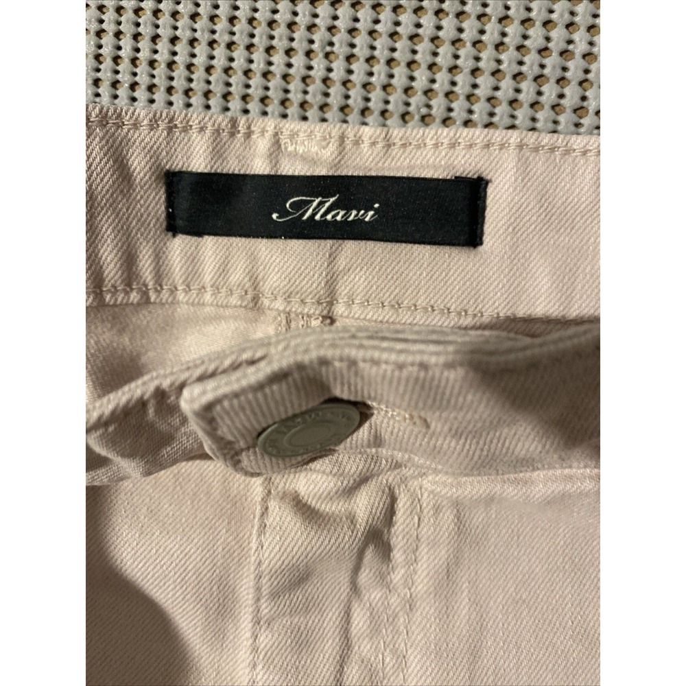 Mavi Pink Denim Cutoff Shorts High Rise Raw Hem Size 31